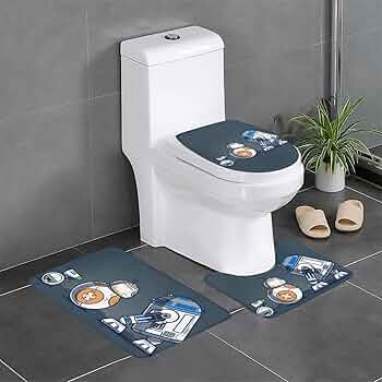 Fornasettia顔装飾トイレマットスリーピースバスマットドアマ? Amazon｜ピーターラビット トイレマット 足元マット セット 3点